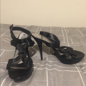 Black heels